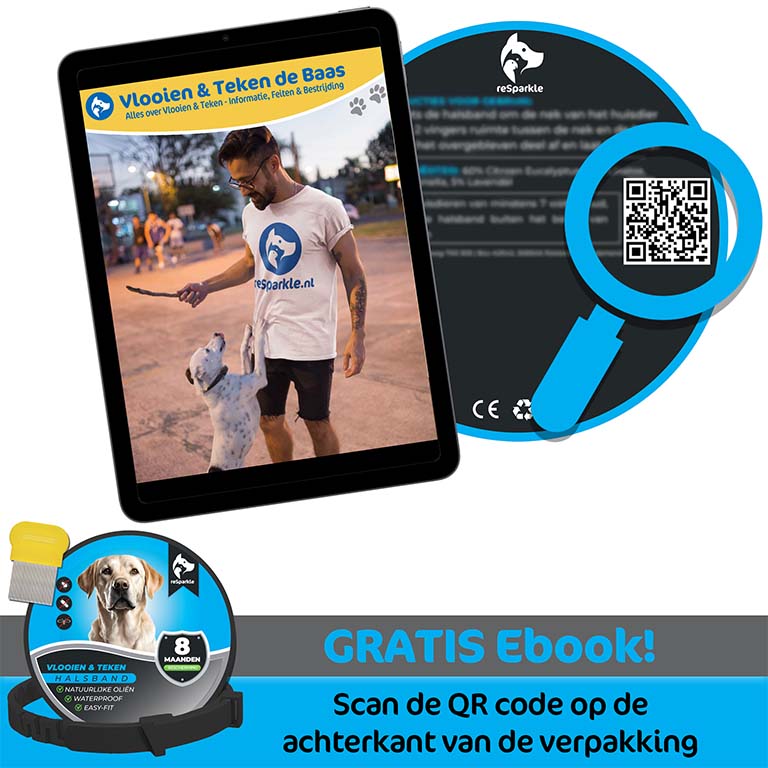 Vlooienband Hond incl Vlooienkam & eBook - Afbeelding 4