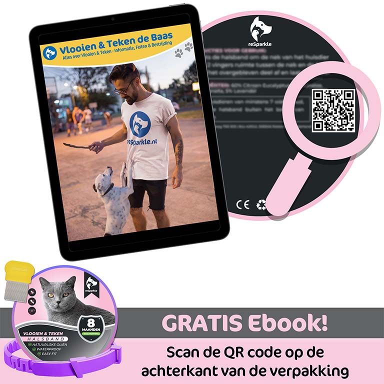 Vlooienband Kat incl Vlooienkam & eBook - Afbeelding 4