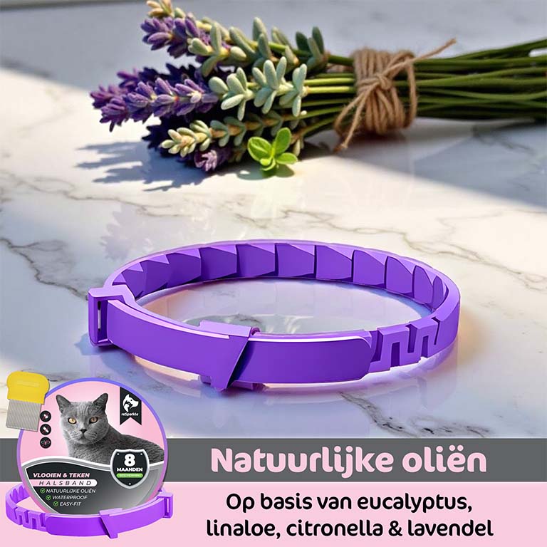 Vlooienband Kat incl Vlooienkam & eBook - Afbeelding 2